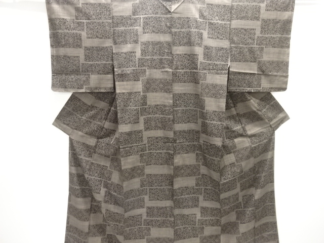 Japanese Kimono / Tsumugi Omeshi Silk